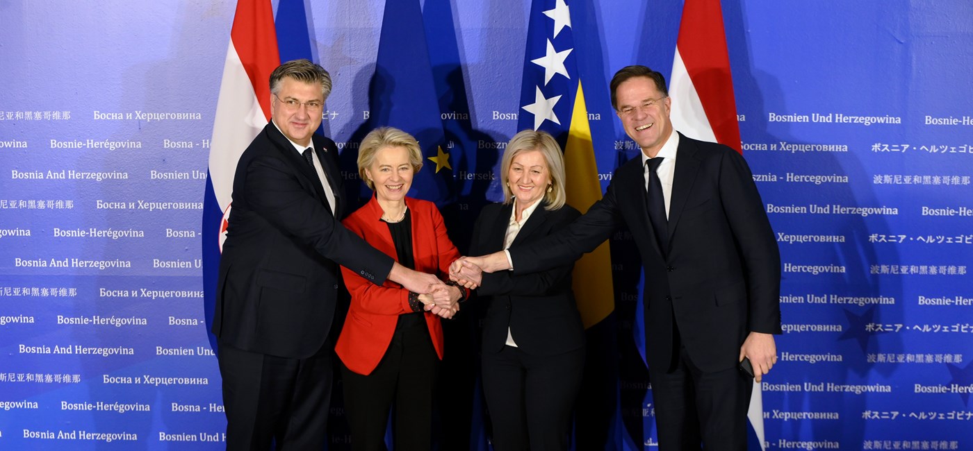 Plenković: Croatia supports BiH, wants good relations between Croats and Bosniaks